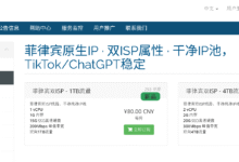 六六云菲律宾双ISP 原生IP VPS正式上线，低至72元/月，支持ChatGPT+TikTok!-天府VPS测评网